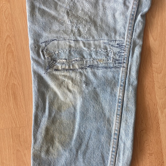 Vintage distressed Levis 619 orange tab - Picture 5 of 13